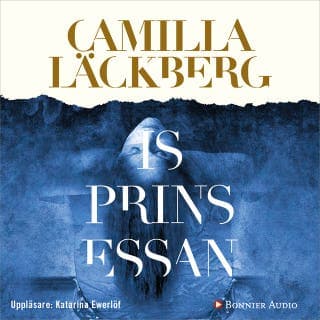 Isprinsessan – Camilla Läckberg, ljudbokens omslag