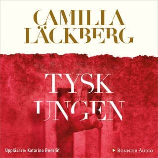 Tyskungen – Camilla Läckberg, ljudbokens omslag