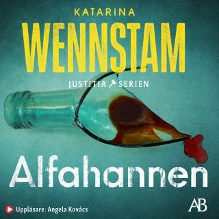 Alfahannen – Katarina Wennstam, ljudbokens omslag