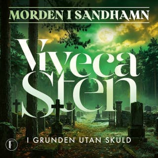 I grunden utan skuld – Viveca Sten, ljudbokens omslag