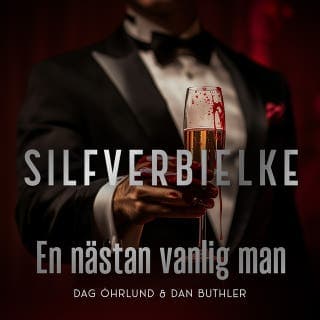 En nästan vanlig man – Dag Öhrlund och Dan Buthler, ljudbokens omslag