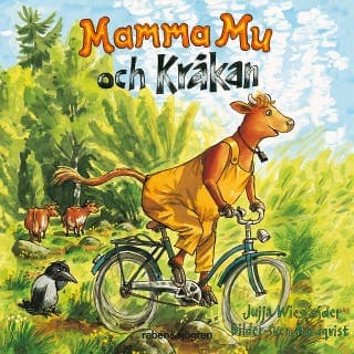 Mamma Mu och Kråkan – Jujja Wieslander och Tomas Wieslander, ljudbokens omslag