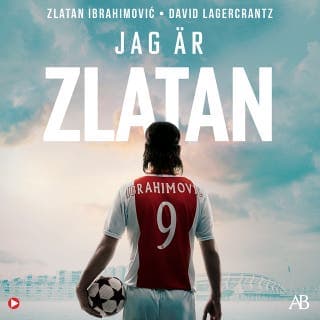 Jag är Zlatan Ibrahimovic – Zlatan Ibrahimovic och David Lagercrantz, ljudbokens omslag