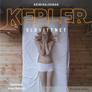 Eldvittnet – Lars Kepler, ljudbokens omslag