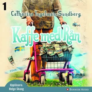 Kaffe med rån – Catharina Ingelman-Sundberg, ljudbokens omslag