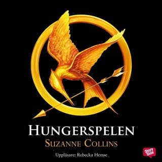 Hungerspelen – Suzanne Collins, ljudbokens omslag