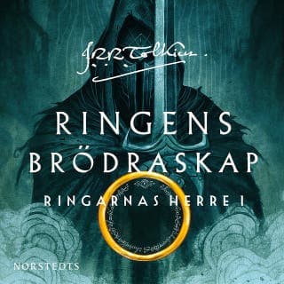 Ringens brödraskap – J. R. R. Tolkien, ljudbokens omslag