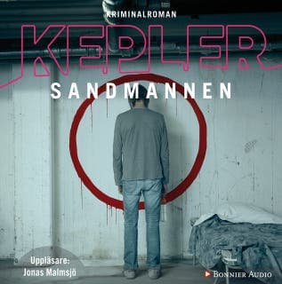 Sandmannen – Lars Kepler, ljudbokens omslag
