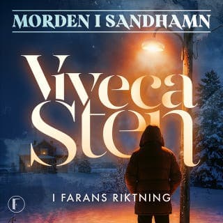 I farans riktning – Viveca Sten, ljudbokens omslag
