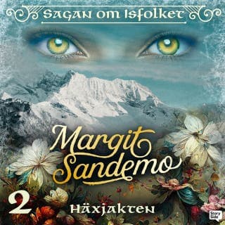 Häxjakten – Margit Sandemo, ljudbokens omslag