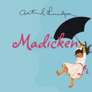 Madicken – Astrid Lindgren, ljudbokens omslag