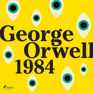 1984 – George Orwell, ljudbokens omslag