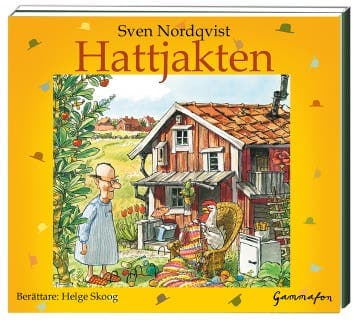 Hattjakten – Sven Nordqvist, ljudbokens omslag