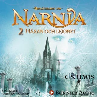 Häxan och lejonet – C. S. Lewis, ljudbokens omslag