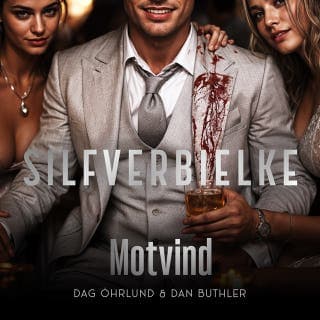 Motvind – Dag Öhrlund och Dan Buthler, ljudbokens omslag