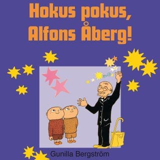 Hokus pokus, Alfons Åberg! – Gunilla Bergström, ljudbokens omslag