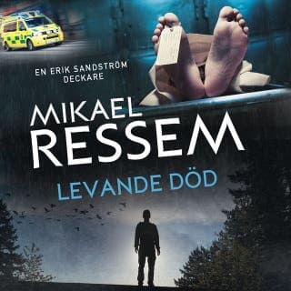 Levande död – Mikael Ressem, ljudbokens omslag