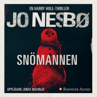 Snömannen – Jo Nesbø, ljudbokens omslag