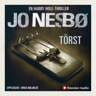 Törst – Jo Nesbø, ljudbokens omslag