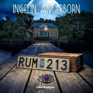 Rum 213 – Ingelin Angerborn, ljudbokens omslag