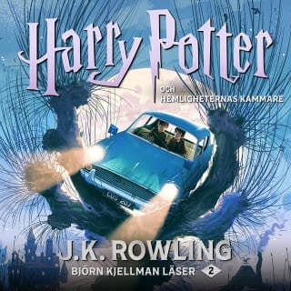 Harry Potter och Hemligheternas kammare – J.K. Rowling, ljudbokens omslag