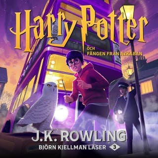 Harry Potter och Fången från Azkaban – J.K. Rowling, ljudbokens omslag