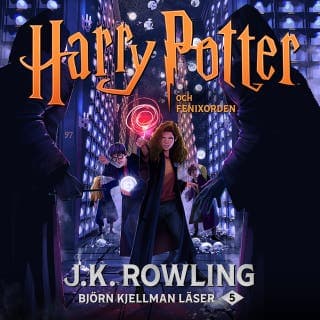 Harry Potter och Fenixorden – J.K. Rowling, ljudbokens omslag