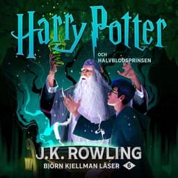 Harry Potter och Halvblodsprinsen – J.K. Rowling, ljudbokens omslag