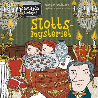 Slottsmysteriet – Martin Widmark, ljudbokens omslag
