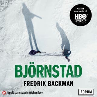 Björnstad – Fredrik Backman, ljudbokens omslag