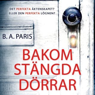 Bakom stängda dörrar – B.A. Paris, ljudbokens omslag