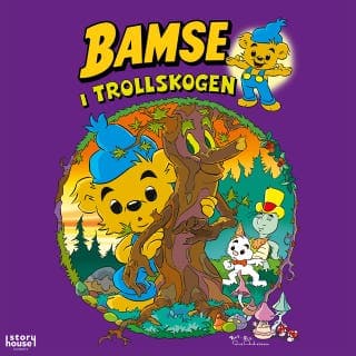 Bamse i Trollskogen – Rune Andréasson, ljudbokens omslag