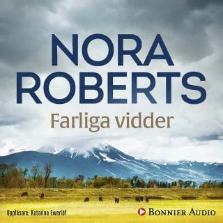 Farliga vidder – Nora Roberts, ljudbokens omslag