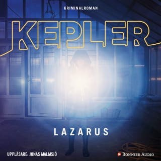 Lazarus – Lars Kepler, ljudbokens omslag