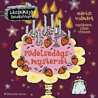 Födelsedagsmysteriet – Martin Widmark, ljudbokens omslag