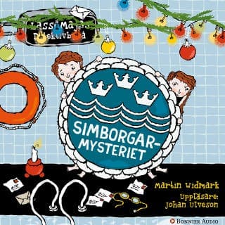 Simborgarmysteriet – Martin Widmark, ljudbokens omslag