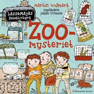 Zoomysteriet – Martin Widmark, ljudbokens omslag