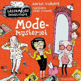Modemysteriet – Martin Widmark, ljudbokens omslag