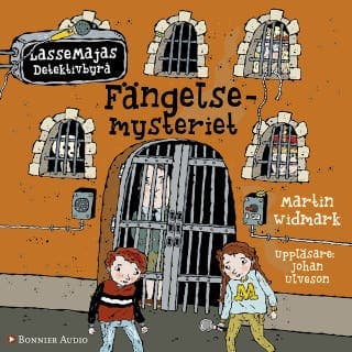 Fängelsemysteriet – Martin Widmark, ljudbokens omslag