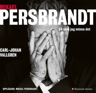 Mikael Persbrandt – Carl-Johan Vallgren, ljudbokens omslag