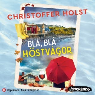Blå, blå höstvågor – Christoffer Holst, ljudbokens omslag