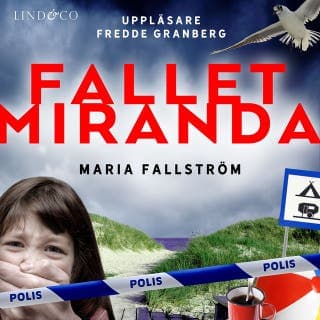 Fallet Miranda – Maria Fallström, ljudbokens omslag