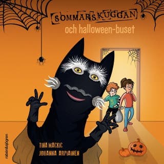 Sommarskuggan och halloween-buset – Tina Mackic, ljudbokens omslag