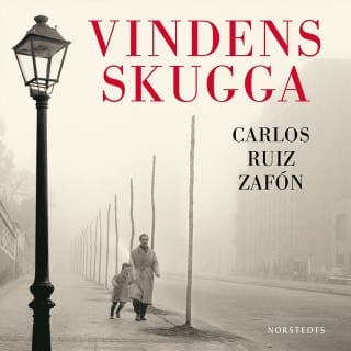 Vindens Skugga – Carlos Ruiz Zafón, ljudbokens omslag