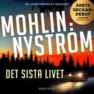 Det sista livet – Peter Nyström och Peter Mohlin, ljudbokens omslag