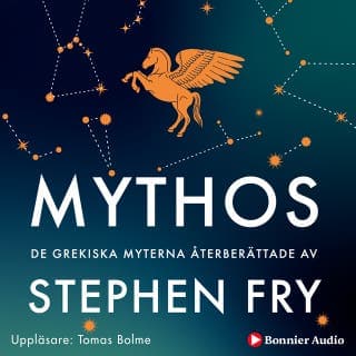 Mythos – Stephen Fry, ljudbokens omslag