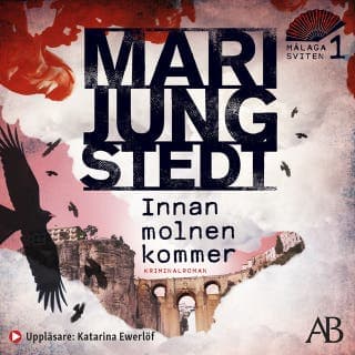 Innan molnen kommer – Mari Jungstedt, ljudbokens omslag