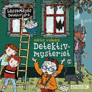 Detektivmysteriet – Martin Widmark, ljudbokens omslag