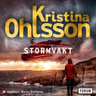 Stormvakt – Kristina Ohlsson, ljudbokens omslag