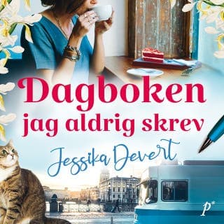 Dagboken jag aldrig skrev – Jessika Devert, ljudbokens omslag